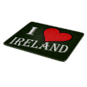 I Herz Irland wt cbcnt Schneidebrett (Ecke)