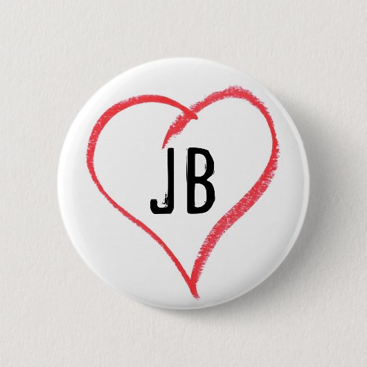 I Herz JB Button (Vorderseite)