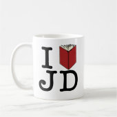 I Herz JD Kaffeetasse (Links)