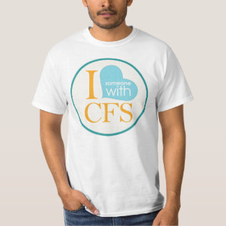 I {Herz} jemand mit CFS- T-Shirt
