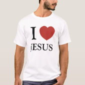 I Herz Jesus T-Shirt (Vorderseite)
