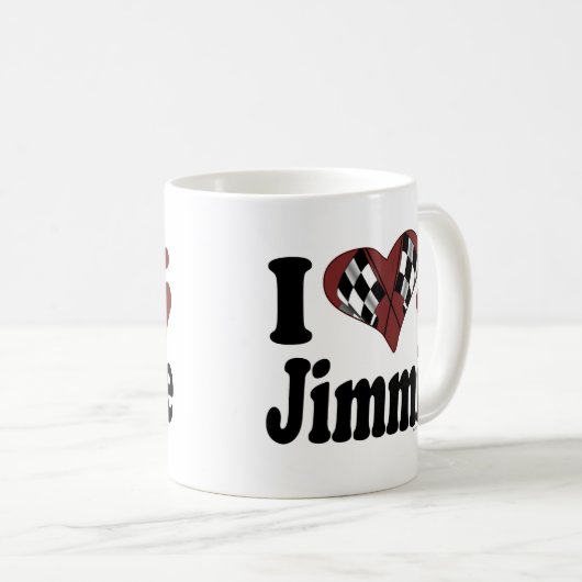 I Herz Jimmy Kaffeetasse (VorderseiteRechts)
