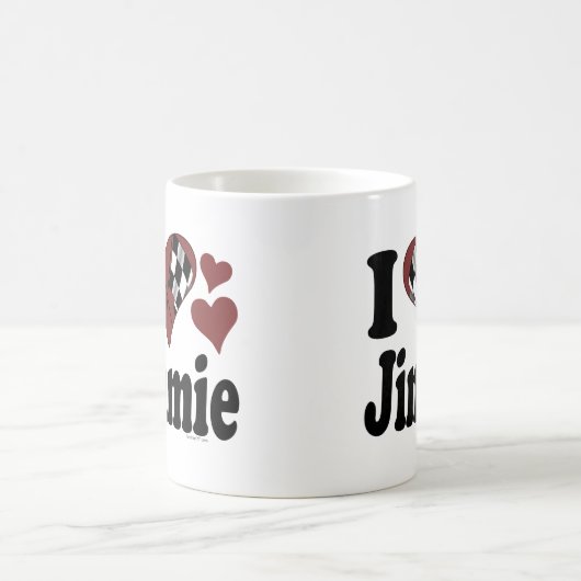 I Herz Jimmy Kaffeetasse (Mittel)