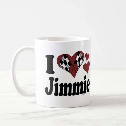I Herz Jimmy Kaffeetasse (Links)