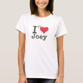 I Herz Joey T-Shirt (Vorderseite)