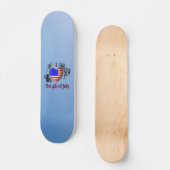 I Herz Juli 4. Skateboard (Vorderseite)
