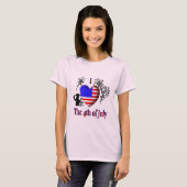 I Herz Juli 4. T-Shirt (Vorne ganz)