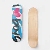 I Herz-Jungen Skateboard (Vorderseite)