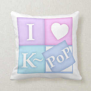 I Herz K~Pop Kissen