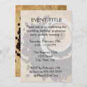 I Herz-Kaffee Einladung (Vorne/Hinten)