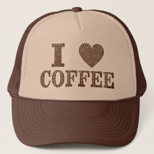 I Herz-Kaffee Truckerkappe