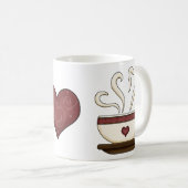 I [Herz] Kaffeezubereitung Tasse (VorderseiteRechts)