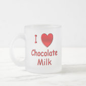 I Herz-Kakao-mattierte Tasse (Links)