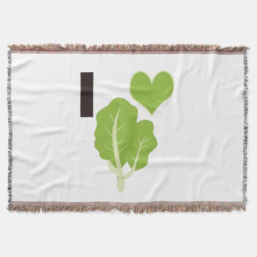 I Herz Kale Decke (Vorderseite)