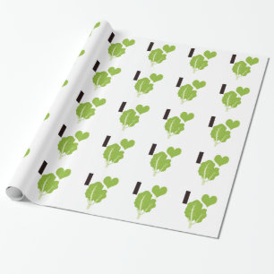I Herz Kale Geschenkpapier