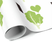 I Herz Kale Geschenkpapier (Rolleneckpunkt)