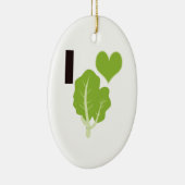 I Herz Kale Keramikornament (Rechts)