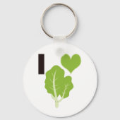 I Herz Kale Schlüsselanhänger (Vorderseite)