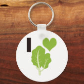 I Herz Kale Schlüsselanhänger (Vorderseite)