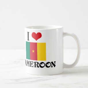 I HERZ KAMERUN KAFFEETASSE