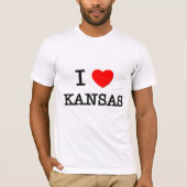I HERZ KANSAS T-Shirt (Vorderseite)