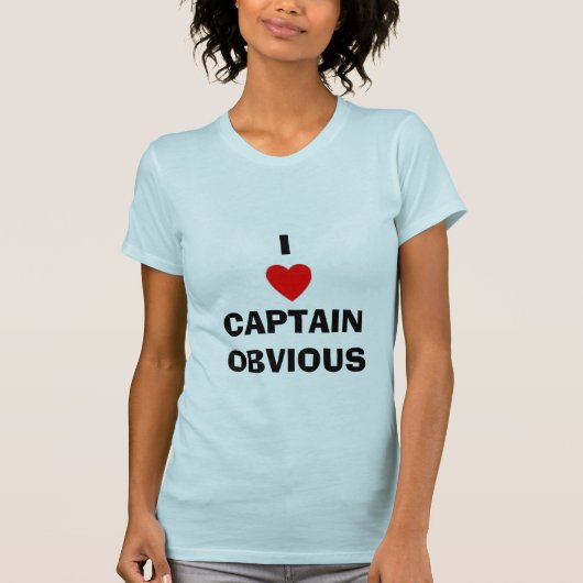 I HERZ-KAPITÄN OBVIOUS T-Shirt (Vorderseite)