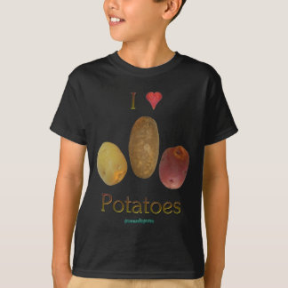 I Herz-Kartoffeln T-Shirt