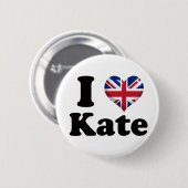 I Herz Kate Button (Vorne & Hinten)