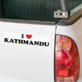 I Herz Kathmandu Nepal Autoaufkleber (Auf Lkw)