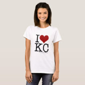 I HERZ KC T-Shirt (Vorne ganz)