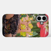 I (Herz) Kenya Buffalo Patch/Print Case-Mate iPhone Hülle (Rückseite (Horizontal))