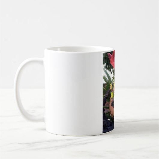 I (Herz) Kenya Buffalo Patch/Print Kaffeetasse (Links)