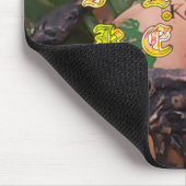 I (Herz) Kenya Buffalo Patch/Print Mousepad (Ecke)