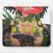 I (Herz) Kenya Buffalo Patch/Print Mousepad (Vorne)
