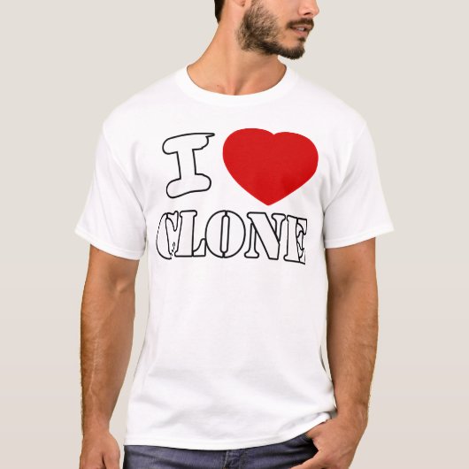 I HERZ-KLON T-Shirt (Vorderseite)