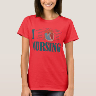 I Herz KRANKENPFLEGE T-Shirt