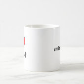 I Herz-Kredo-Tasse Kaffeetasse (Mittel)
