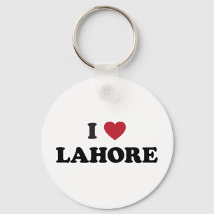 I Herz Lahore Pakistan Schlüsselanhänger