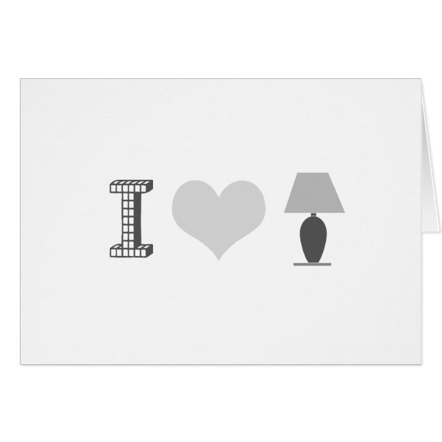 I HERZ-LAMPE (Vorderseite (Horizontal))