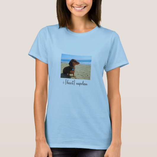 I [Herz] - Landschaftsfrauen T-Shirt (Vorderseite)