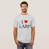 I Herz LARP T-Shirt (Vorne ganz)