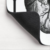I Herz-Leben Mousepad (Ecke)