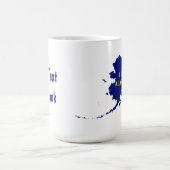 I Herz (Liebe) Alaska Kaffeetasse (Mittel)