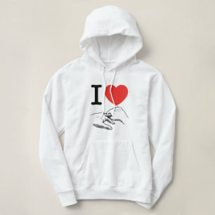 I Herz (Liebe) Anal Hoodie