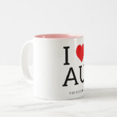 I Herz Liebe-Australiens | I AU Tassen (Vorderseite Links)