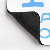 I Herz (Liebe) Babynahrung Mousepad (Ecke)