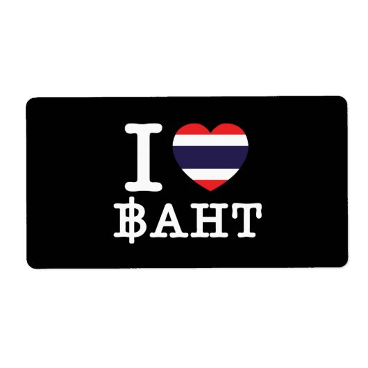 I Herz (Liebe) Baht (Vorne)