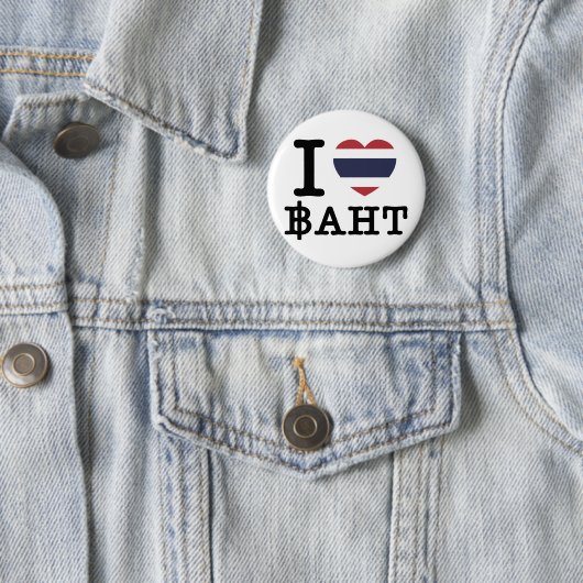 I Herz (Liebe) Baht Button (Beispiel)
