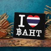 I Herz (Liebe) Baht Fotoplatte (Seite)