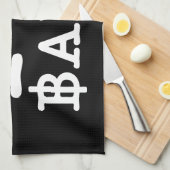 I Herz (Liebe) Baht Küchentuch (Viertel Falte)